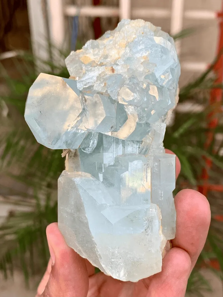 Aquamarine from Pakistan, Gilgit-Baltistan, Nagar District, Aliabad - image 9