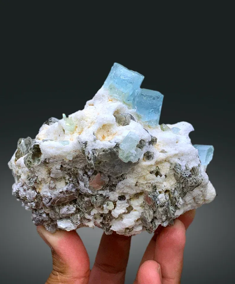Aquamarine from Pakistan, Gilgit-Baltistan, Nagar District, Aliabad - image 3