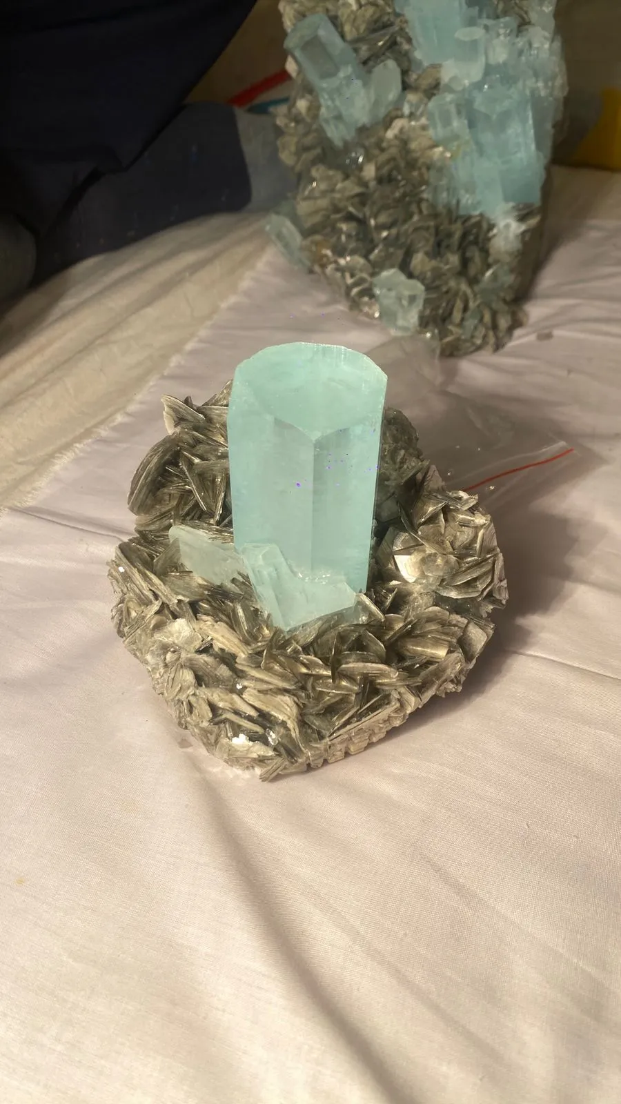 Aquamarine from Pakistan, Gilgit-Baltistan, Nagar District, Aliabad - image 2