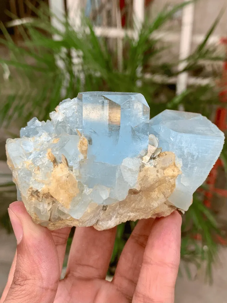 Aquamarine from Pakistan, Gilgit-Baltistan, Nagar District, Aliabad - image 2