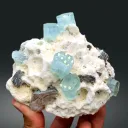 Aquamarine from Pakistan, Gilgit-Baltistan, Nagar District, Aliabad - image 2
