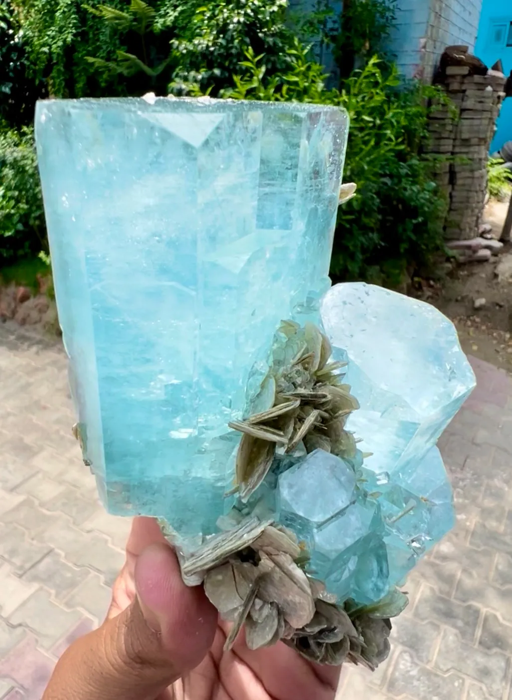 Aquamarine from Pakistan, Gilgit-Baltistan, Nagar District, Chumar Bakhoor - image 5