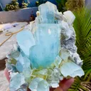 Aquamarine from Pakistan, Gilgit-Baltistan, Nagar District, Chumar Bakhoor - image 2
