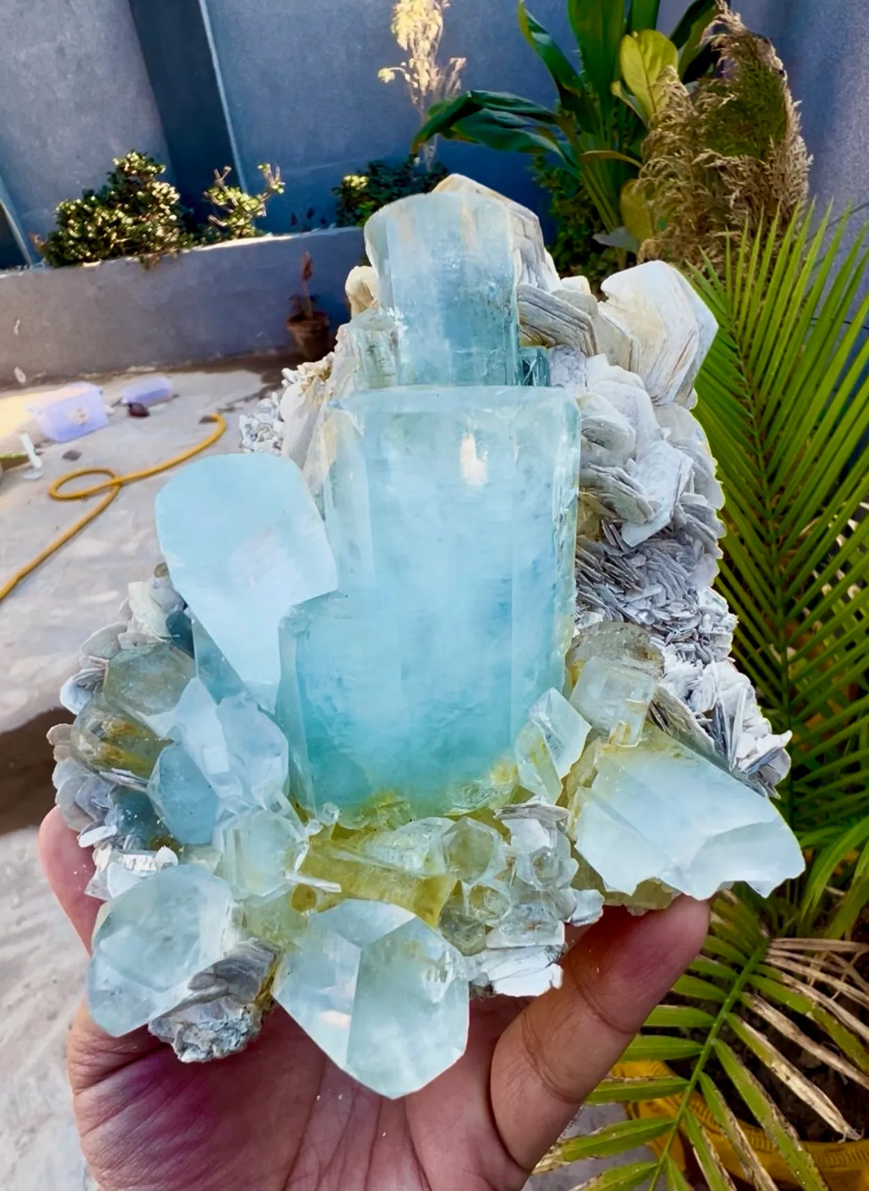 Aquamarine from Pakistan, Gilgit-Baltistan, Nagar District, Chumar Bakhoor - image 2