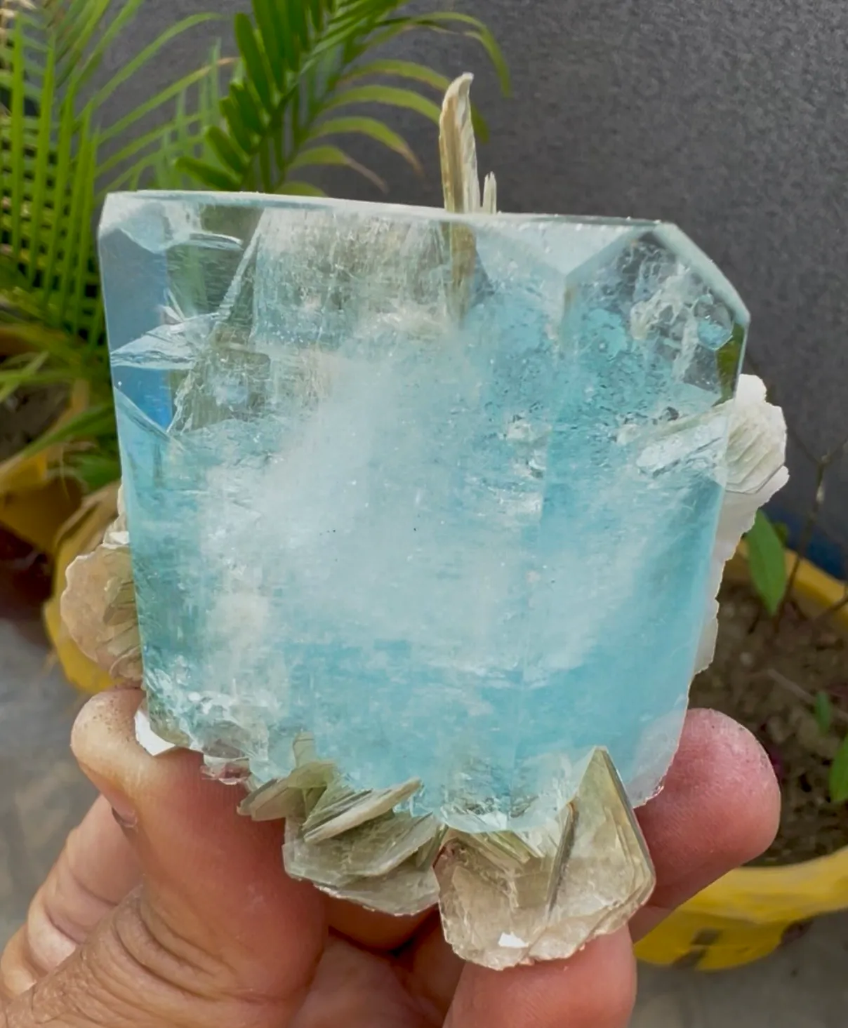 Aquamarine from Pakistan, Gilgit-Baltistan, Nagar District, Chumar Bakhoor - image 7