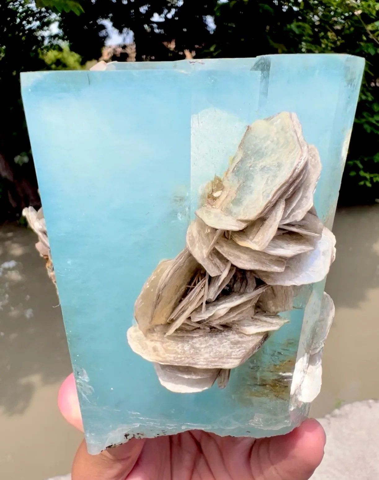 Aquamarine from Pakistan, Gilgit-Baltistan, Nagar District, Chumar Bakhoor - image 2