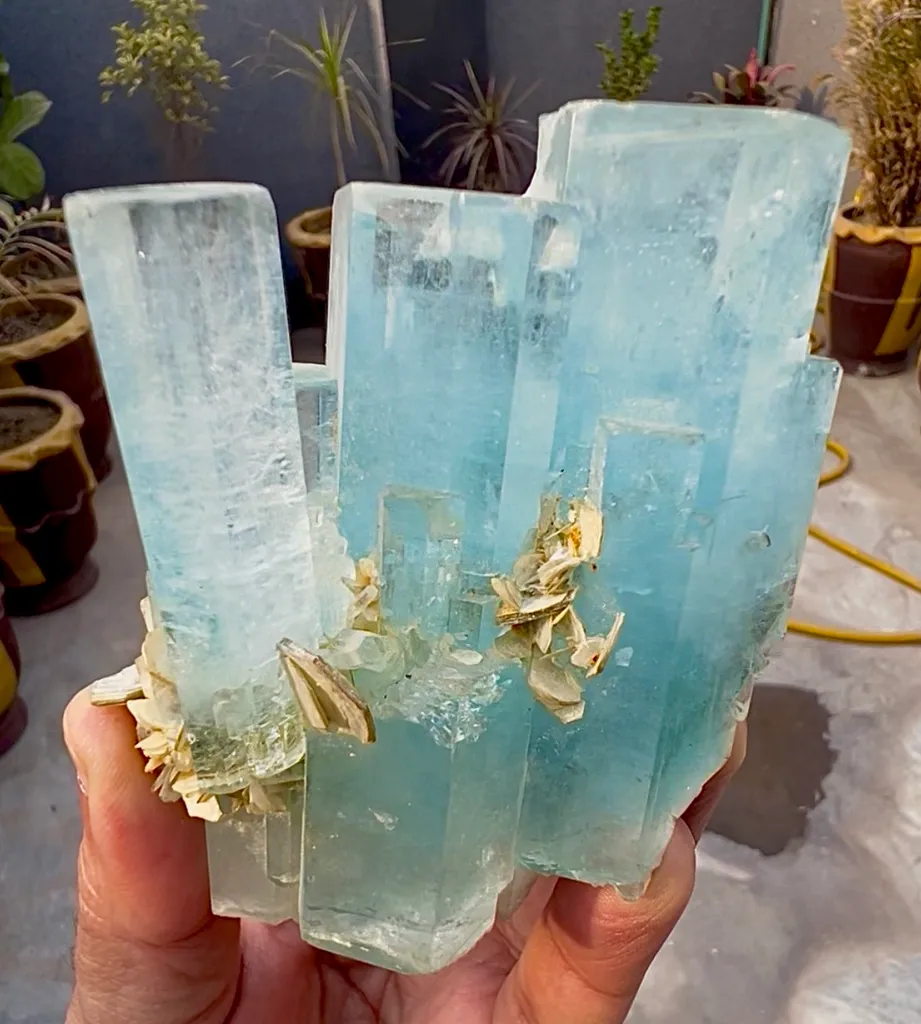 Aquamarine from Pakistan, Gilgit-Baltistan, Nagar District, Chumar Bakhoor - image 6