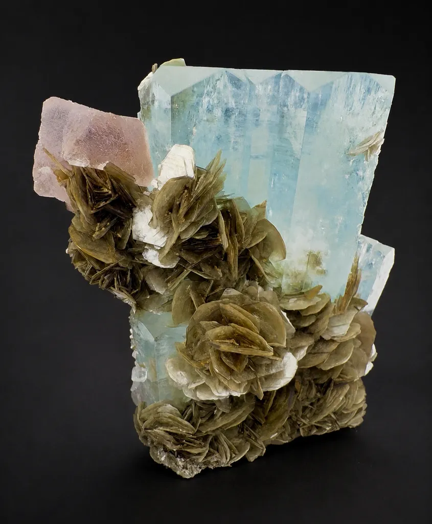 Aquamarine from Pakistan, Gilgit-Baltistan, Nagar District, Chumar Bakhoor - image 7