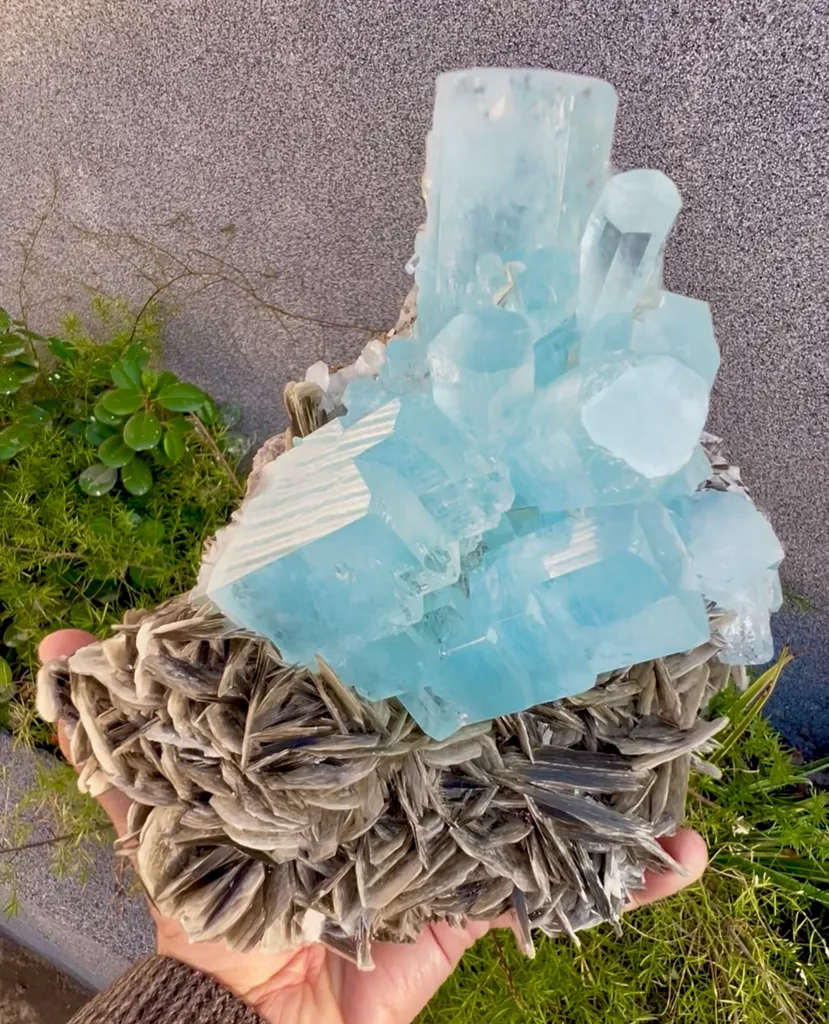 Aquamarine from Pakistan, Gilgit-Baltistan, Nagar District, Chumar Bakhoor - image 5