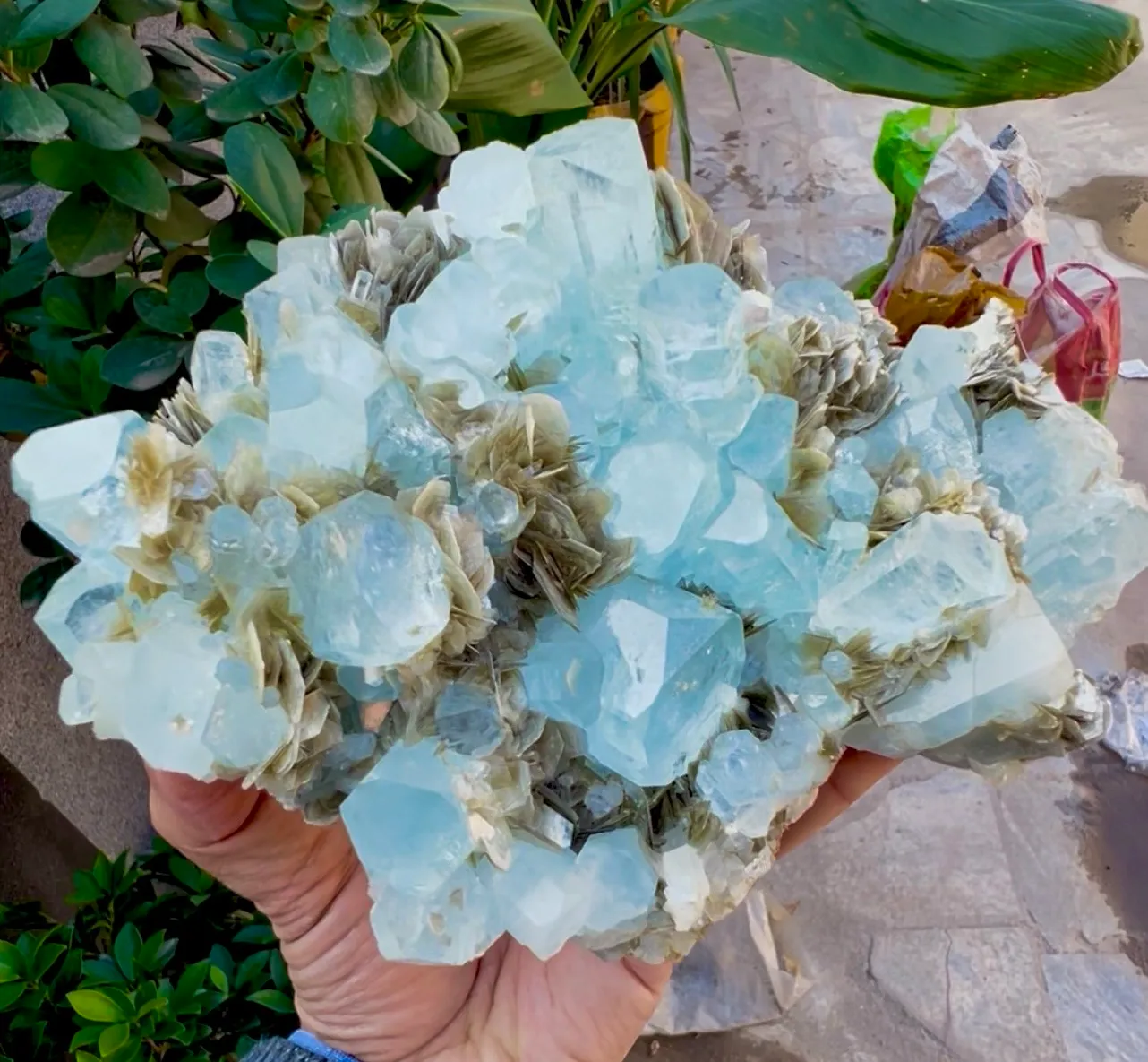 Aquamarine from Pakistan, Gilgit-Baltistan, Nagar District, Chumar Bakhoor - image 5