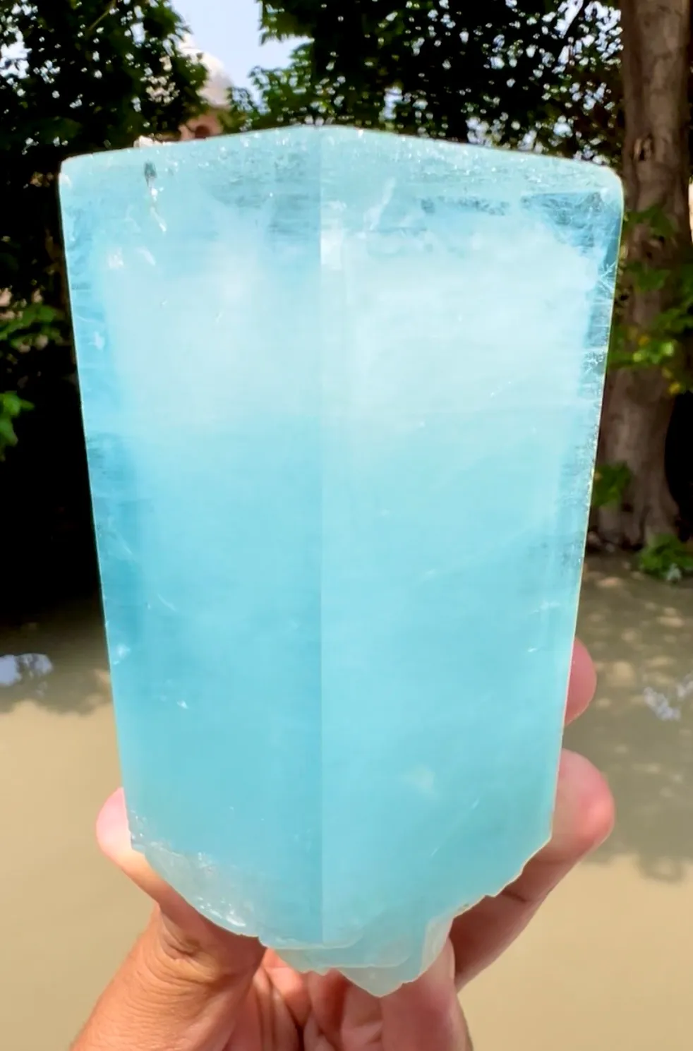 Aquamarine from Pakistan, Gilgit-Baltistan, Nagar District, Chumar Bakhoor - image 2