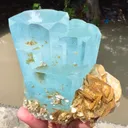 Aquamarine from Pakistan, Gilgit-Baltistan, Nagar District, Chumar Bakhoor - image 6