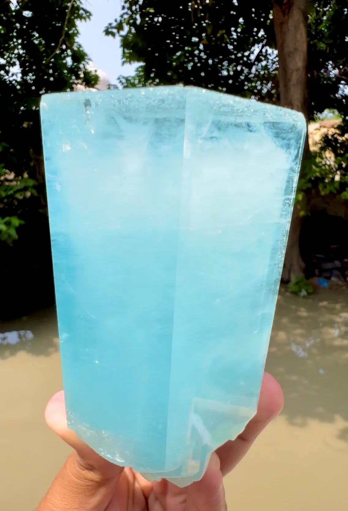 Aquamarine from Pakistan, Gilgit-Baltistan, Nagar District, Chumar Bakhoor - image 4