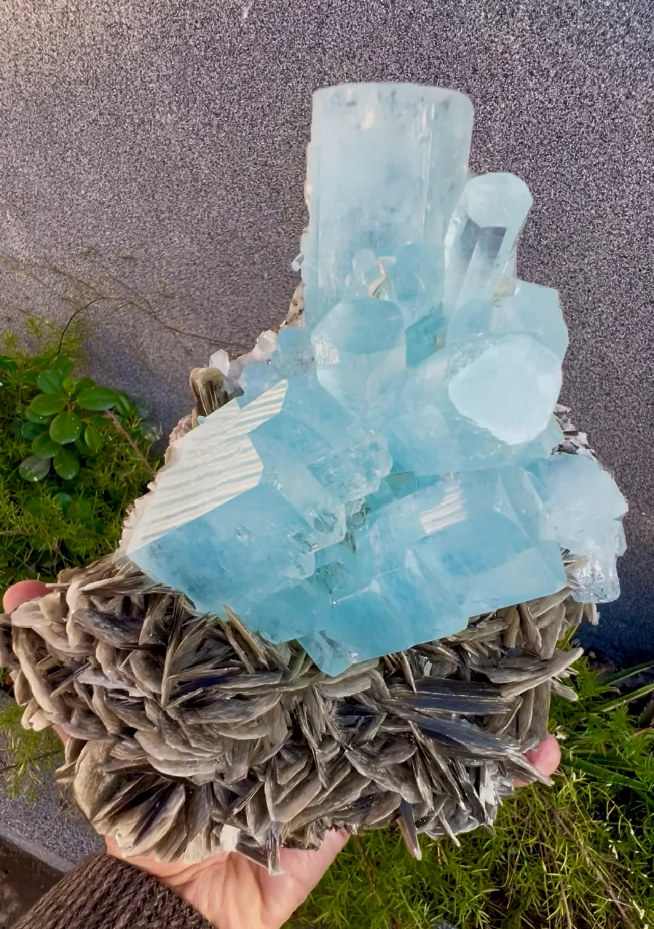 Aquamarine from Pakistan, Gilgit-Baltistan, Nagar District, Chumar Bakhoor - image 4