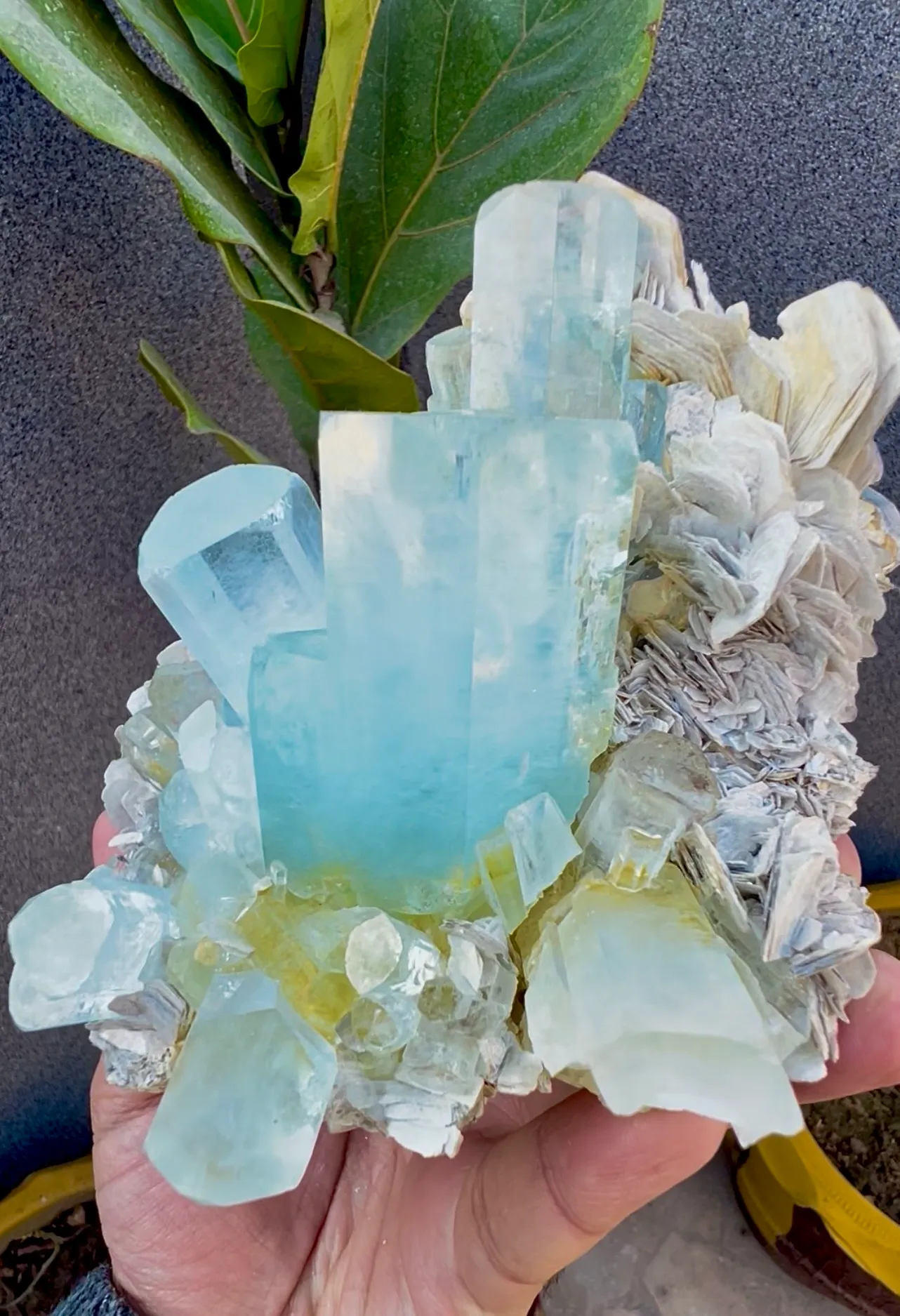 Aquamarine from Pakistan, Gilgit-Baltistan, Nagar District, Chumar Bakhoor - image 4