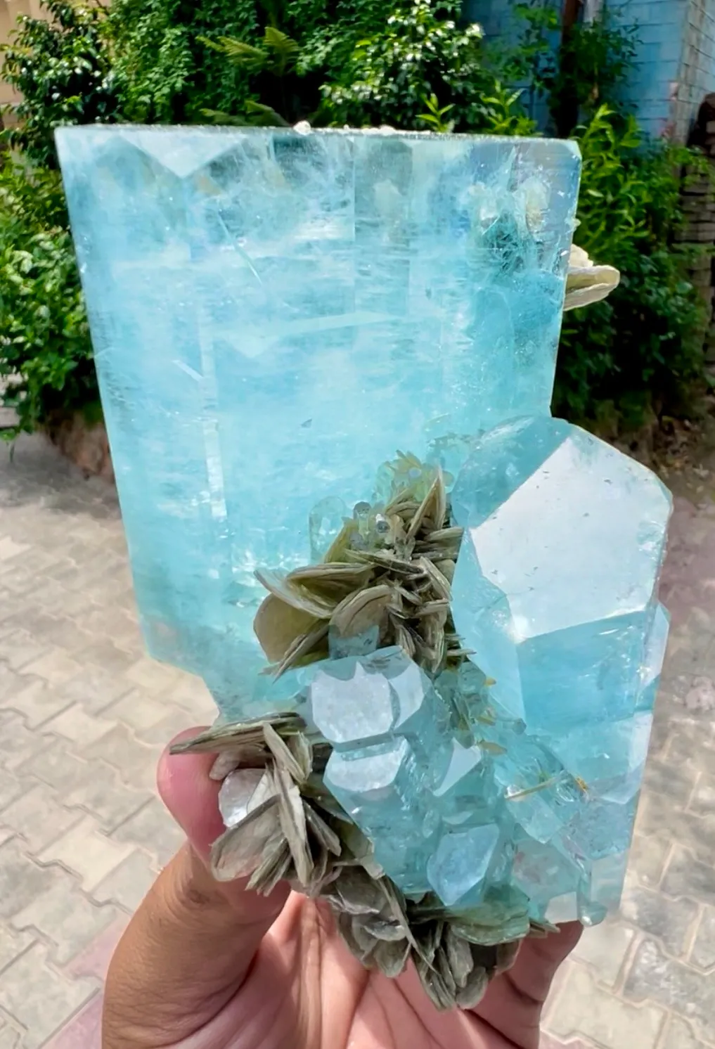Aquamarine from Pakistan, Gilgit-Baltistan, Nagar District, Chumar Bakhoor - image 3
