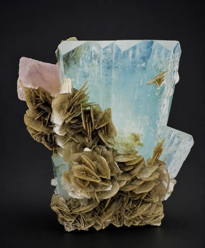 Aquamarine from Pakistan, Gilgit-Baltistan, Nagar District, Chumar Bakhoor - image 5