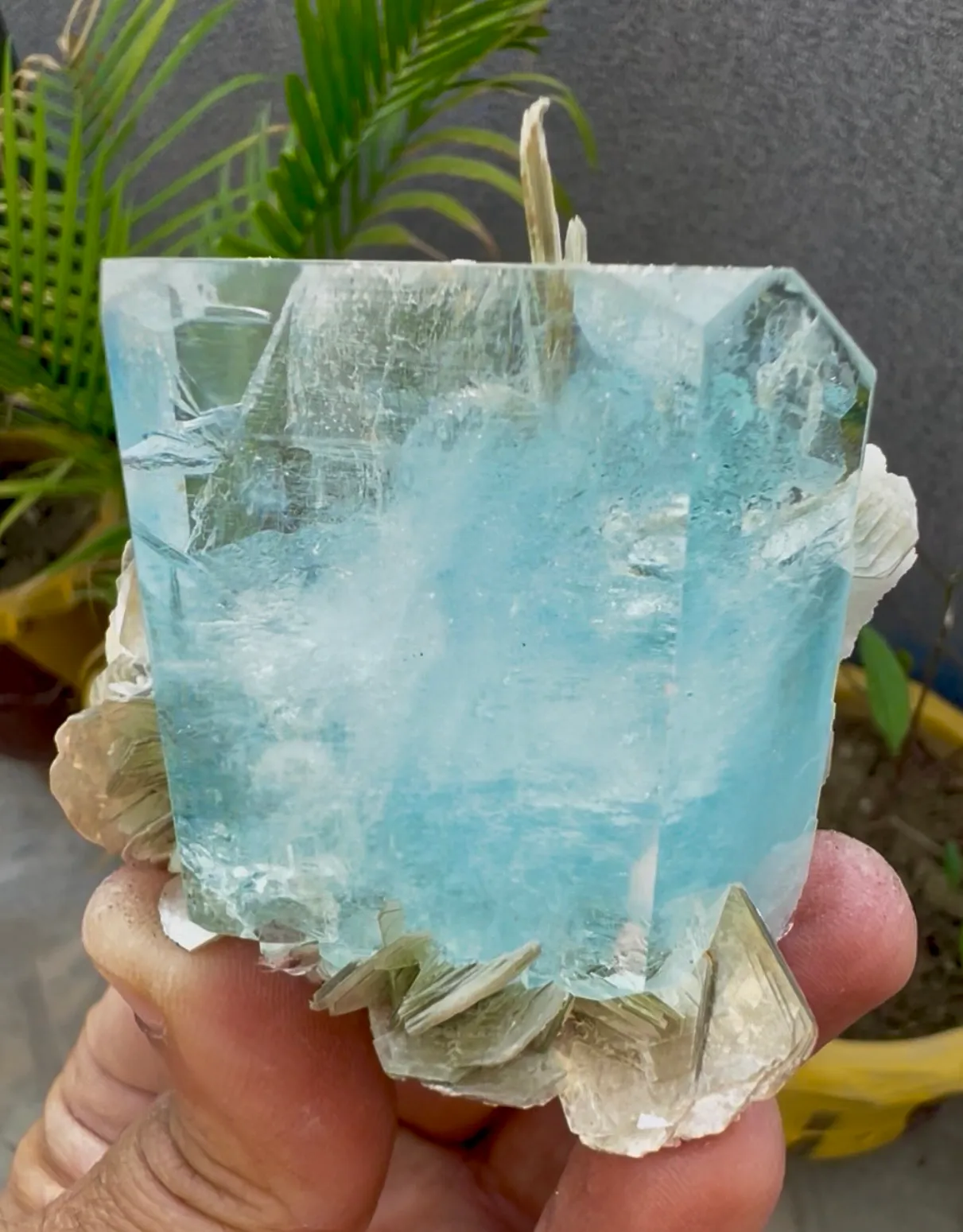 Aquamarine from Pakistan, Gilgit-Baltistan, Nagar District, Chumar Bakhoor - image 6