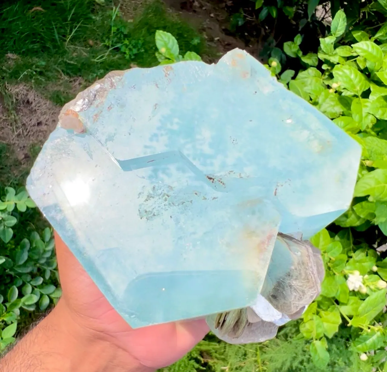 Aquamarine from Pakistan, Gilgit-Baltistan, Nagar District, Chumar Bakhoor - image 8