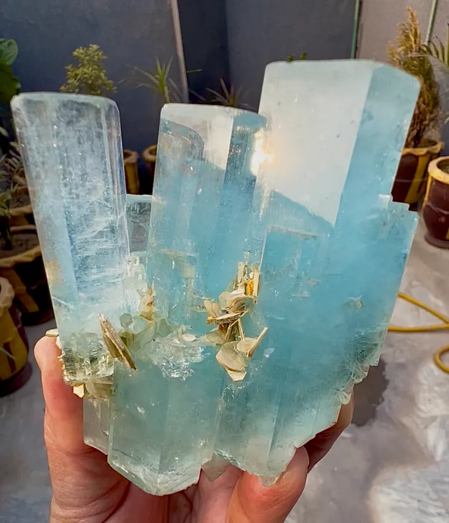 Aquamarine from Pakistan, Gilgit-Baltistan, Nagar District, Chumar Bakhoor - image 5