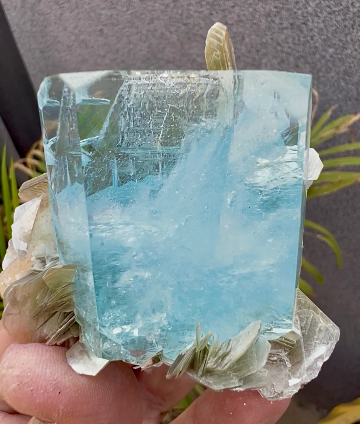 Aquamarine from Pakistan, Gilgit-Baltistan, Nagar District, Chumar Bakhoor - image 1