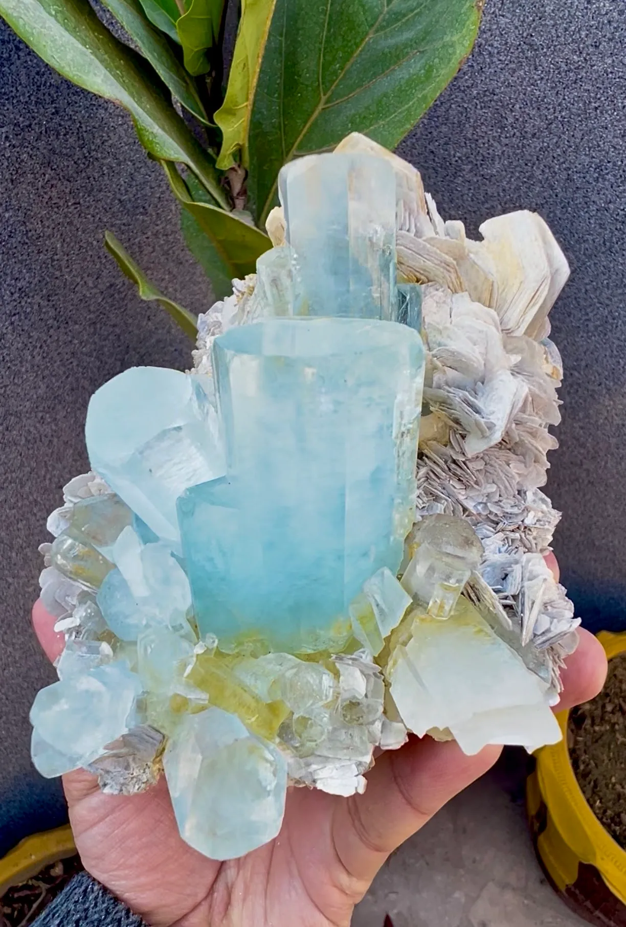Aquamarine from Pakistan, Gilgit-Baltistan, Nagar District, Chumar Bakhoor - image 7