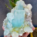 Aquamarine from Pakistan, Gilgit-Baltistan, Nagar District, Chumar Bakhoor - image 1