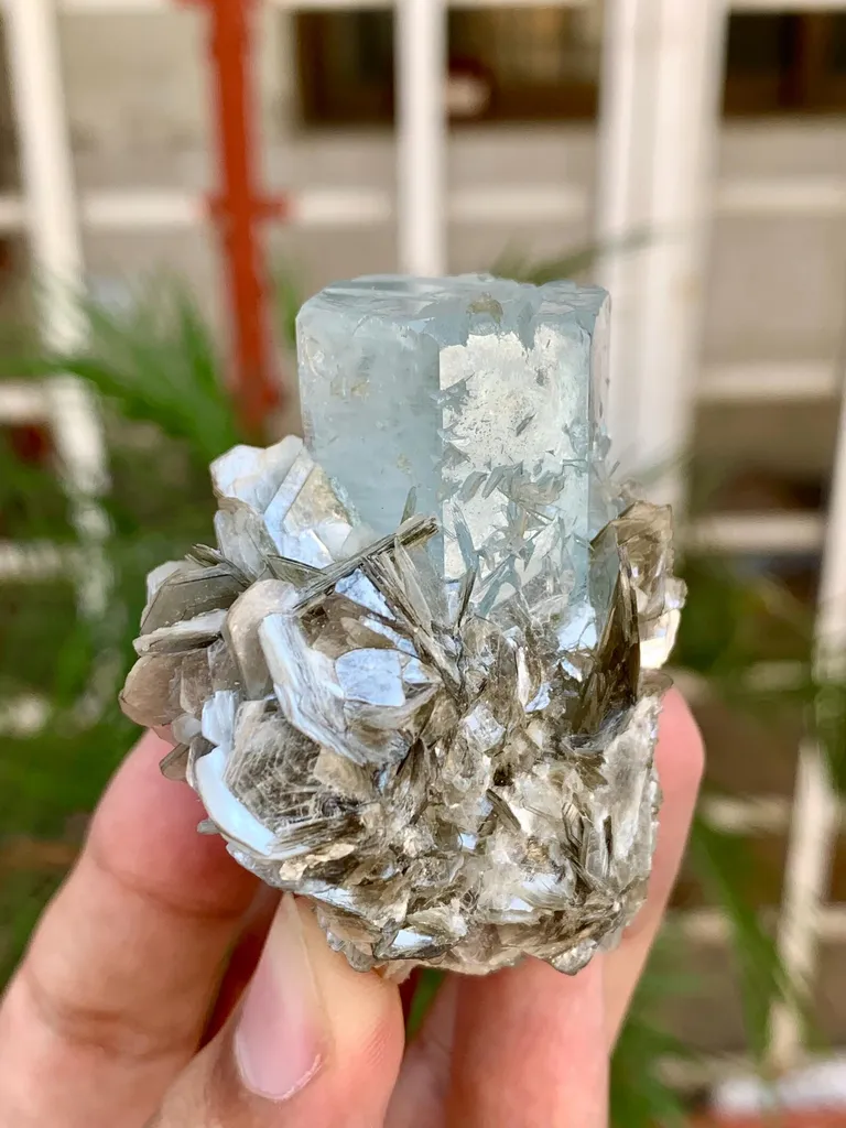 Aquamarine from Pakistan, Gilgit-Baltistan, Nagar District, Nagar - image 9