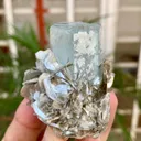 Aquamarine from Pakistan, Gilgit-Baltistan, Nagar District, Nagar - image 9