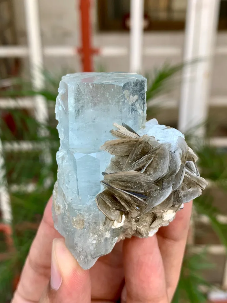 Aquamarine from Pakistan, Gilgit-Baltistan, Nagar District, Nagar - image 3