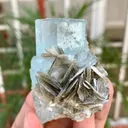 Aquamarine from Pakistan, Gilgit-Baltistan, Nagar District, Nagar - image 2
