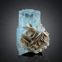 Aquamarine from Pakistan, Gilgit-Baltistan, Nagar District, Nagar - image 1
