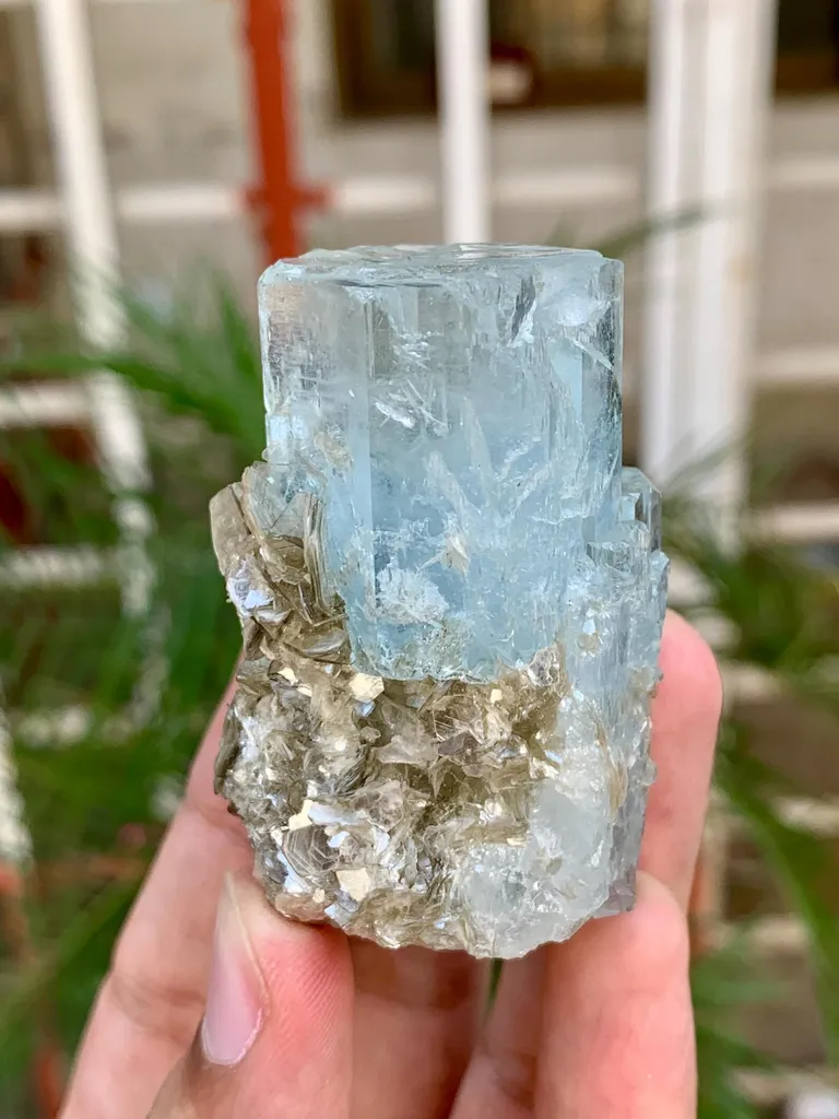 Aquamarine from Pakistan, Gilgit-Baltistan, Nagar District, Nagar - image 7