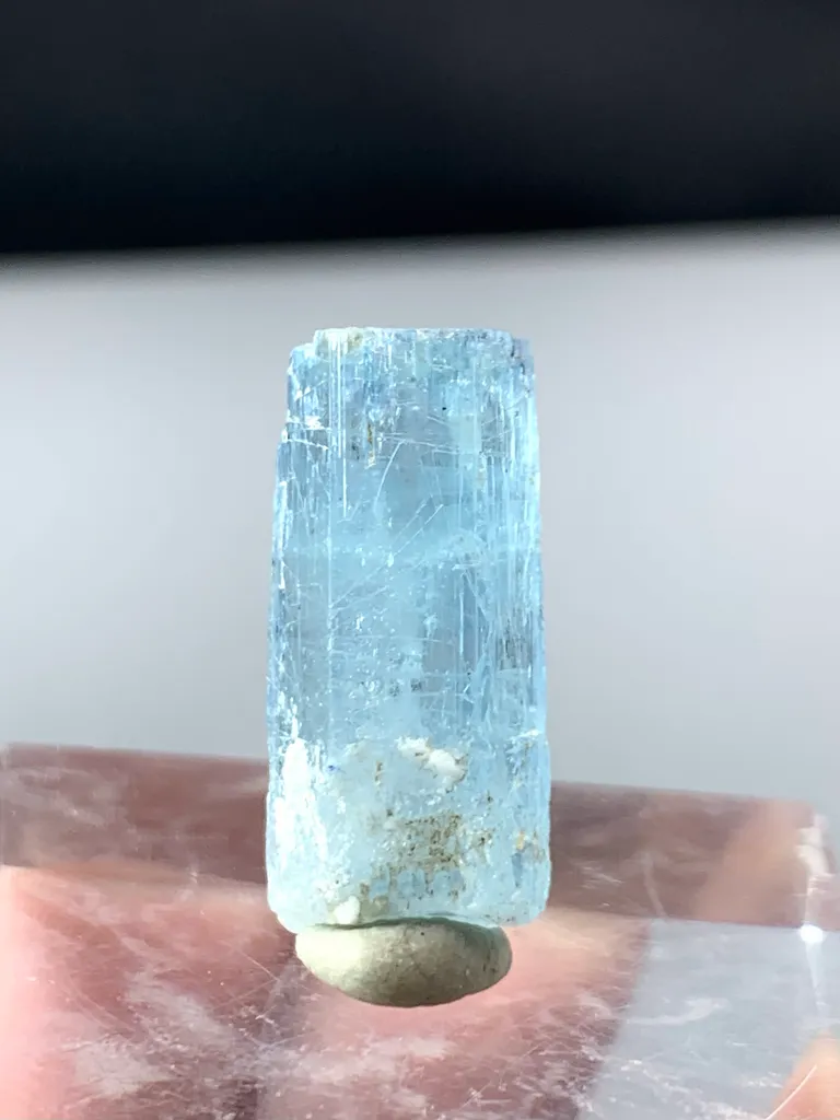 Aquamarine from Pakistan, Gilgit-Baltistan, Roundu District, Haramosh Mts. - image 2