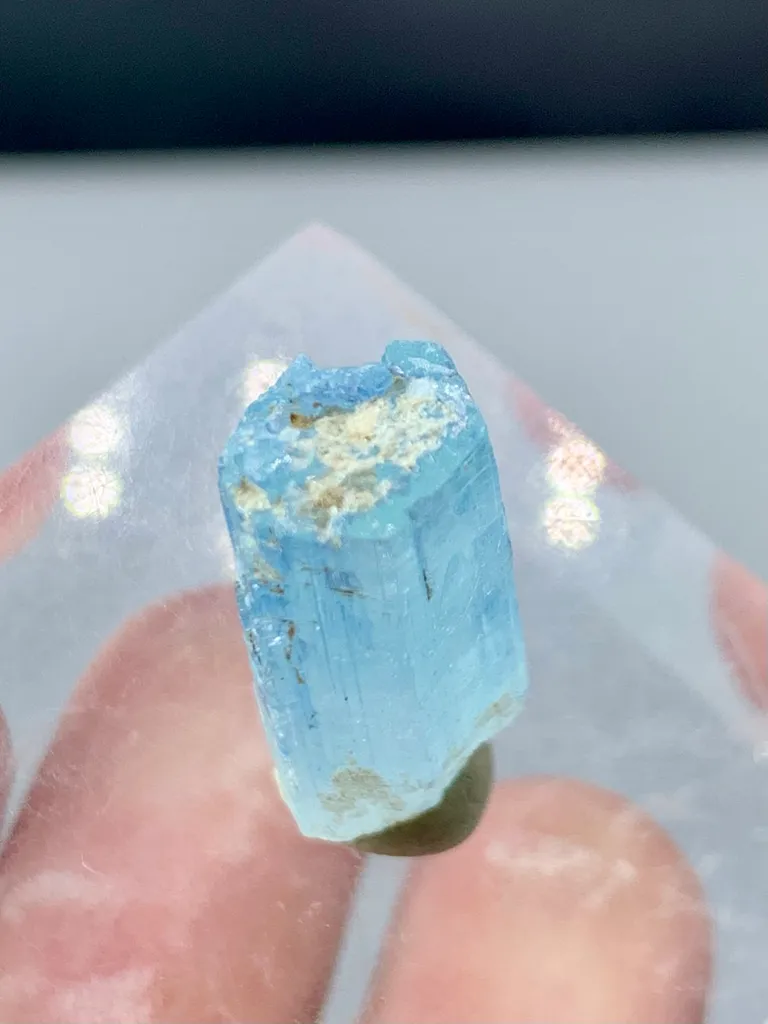 Aquamarine from Pakistan, Gilgit-Baltistan, Roundu District, Haramosh Mts. - image 6