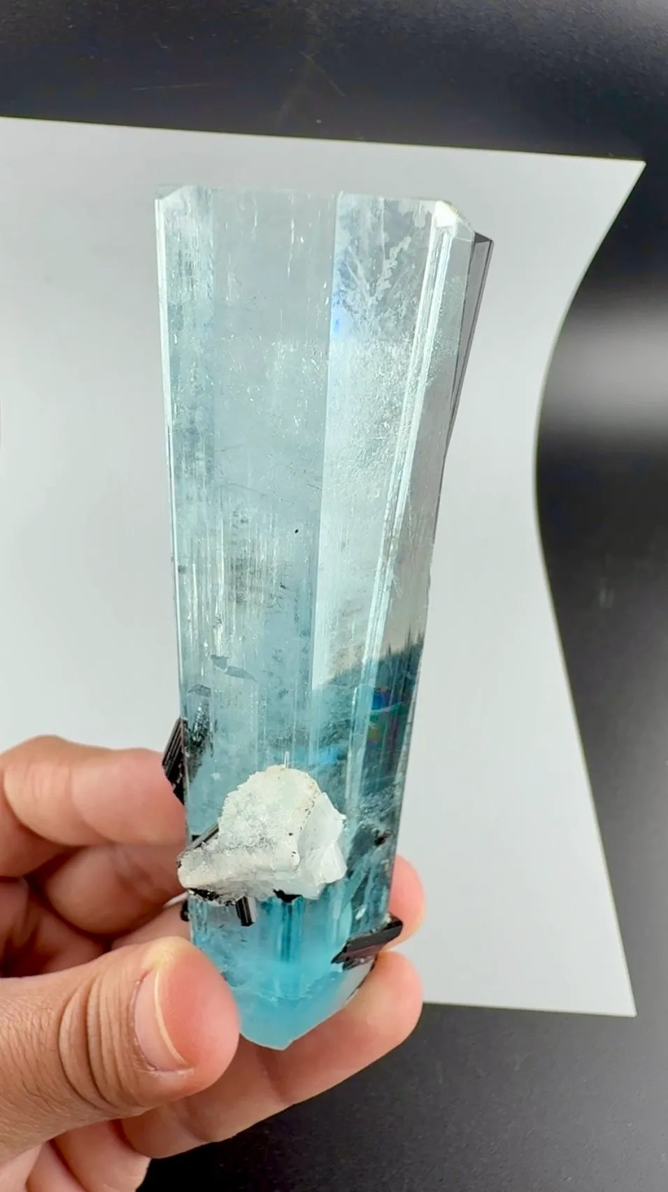 Aquamarine from Pakistan, Gilgit-Baltistan, Shigar District - image 5