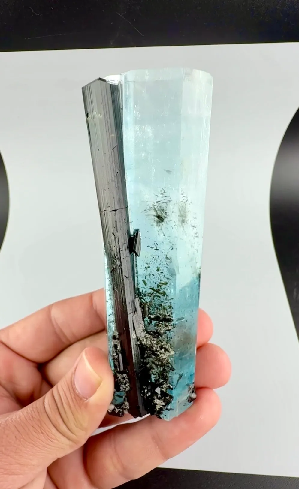 Aquamarine from Pakistan, Gilgit-Baltistan, Shigar District - image 8