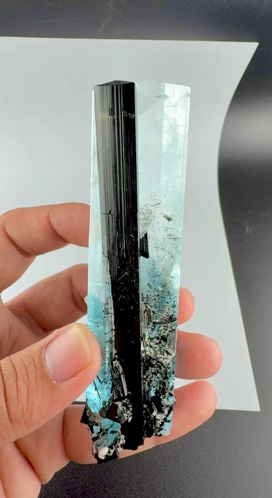 Aquamarine from Pakistan, Gilgit-Baltistan, Shigar District - image 9