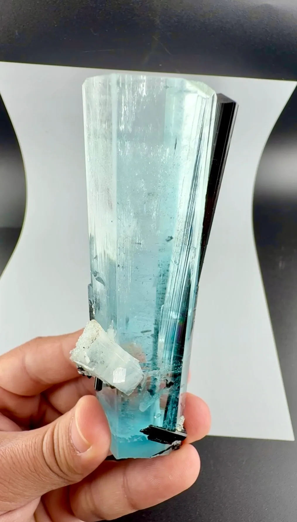 Aquamarine from Pakistan, Gilgit-Baltistan, Shigar District - image 6