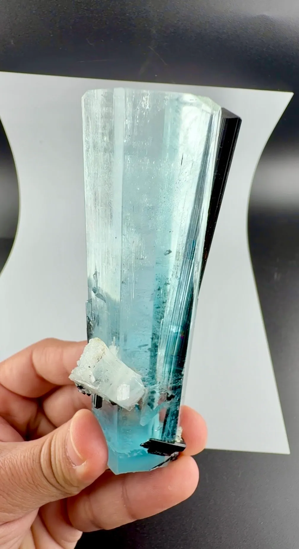 Aquamarine from Pakistan, Gilgit-Baltistan, Shigar District - image 2