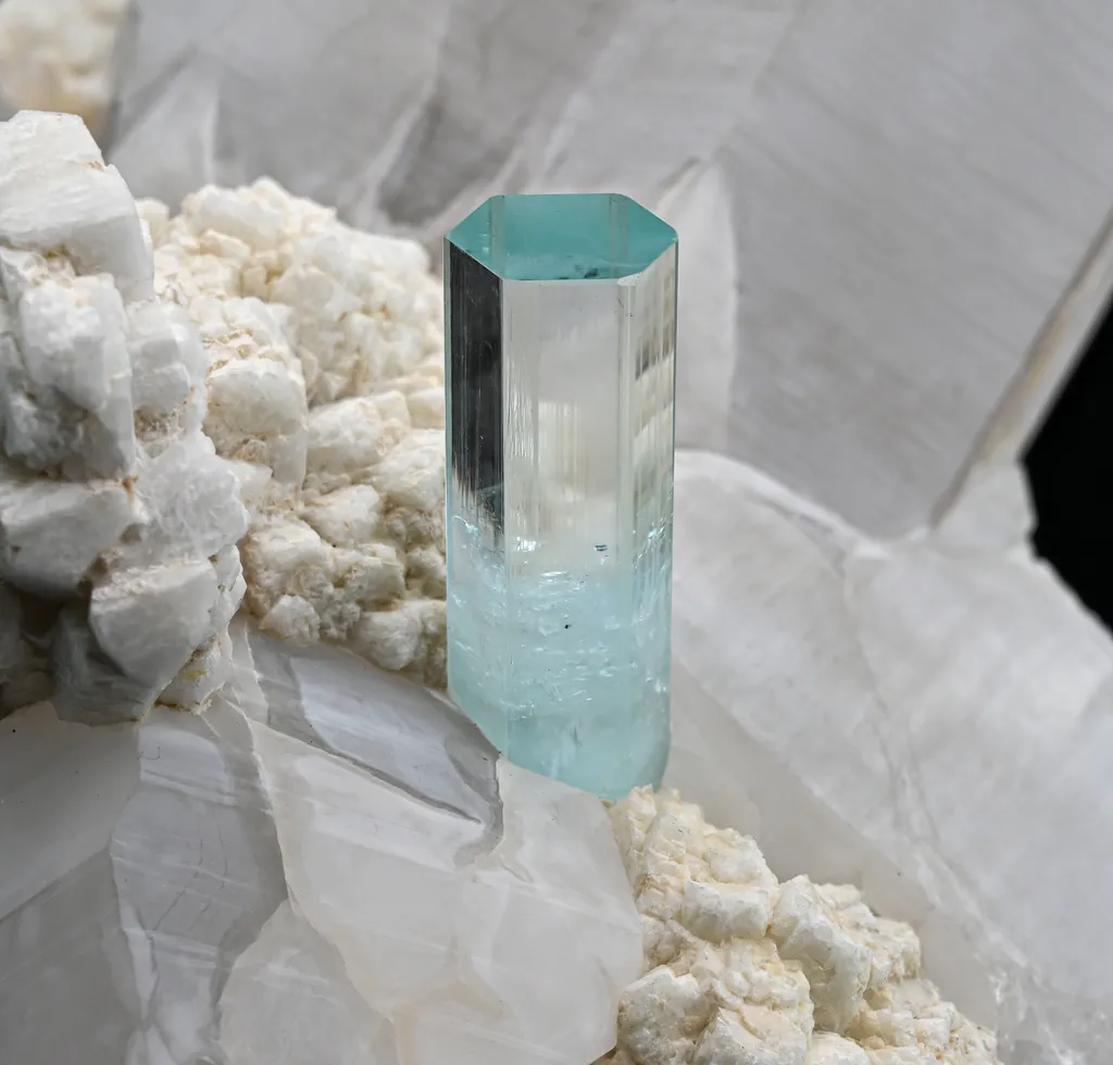 Aquamarine from Pakistan, Gilgit-Baltistan, Shigar District, Shigar Valley - image 5