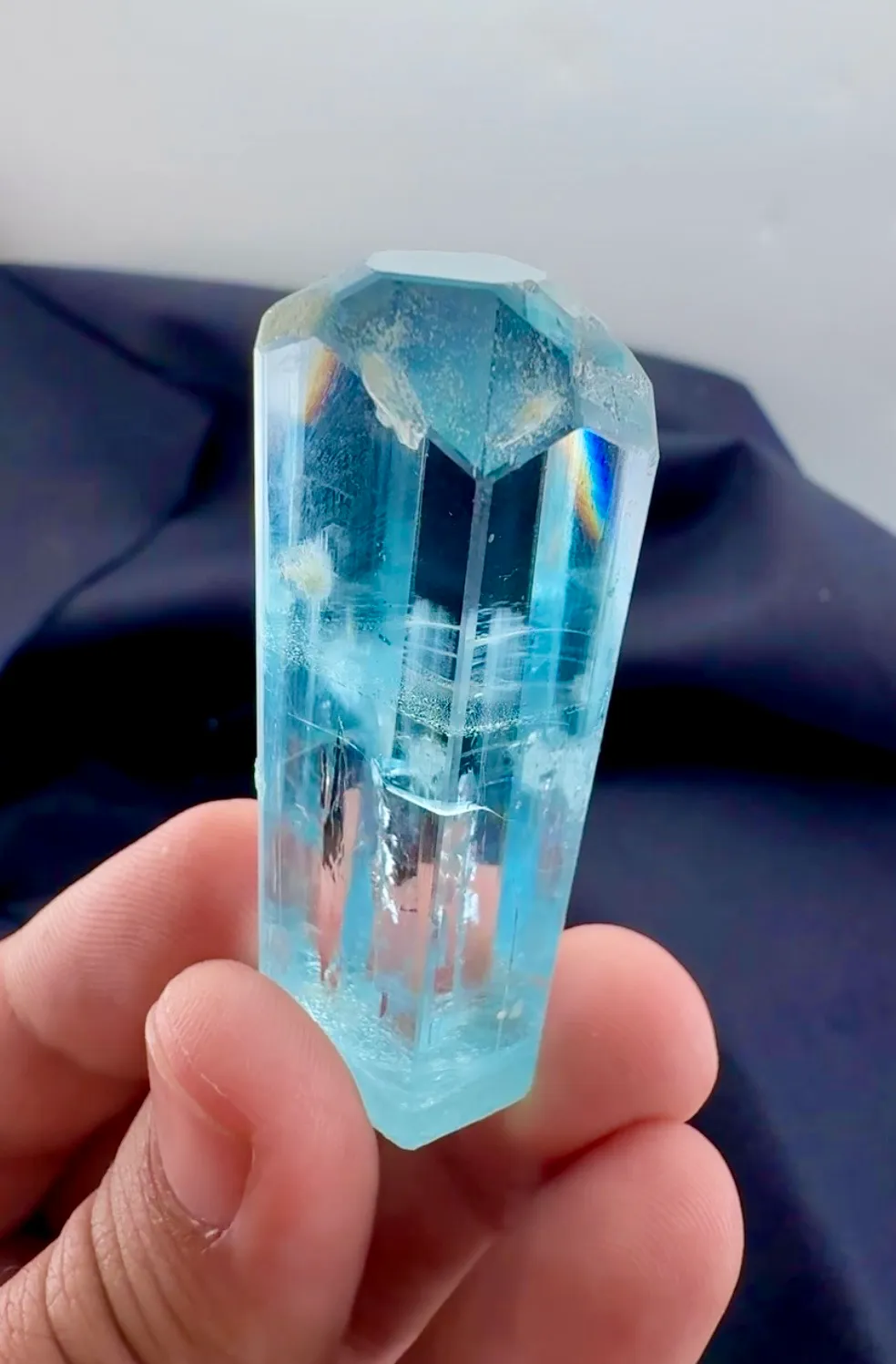 Aquamarine from Pakistan, Gilgit-Baltistan, Shigar District, Shigar Valley - image 2
