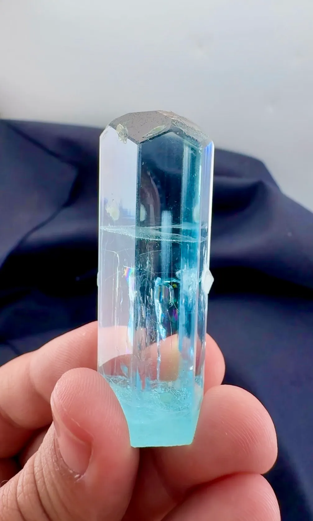 Aquamarine from Pakistan, Gilgit-Baltistan, Shigar District, Shigar Valley - image 6