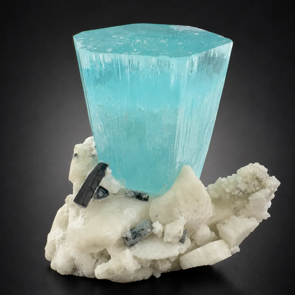 Aquamarine from Pakistan, Gilgit-Baltistan, Shigar District, Shigar Valley - image 8