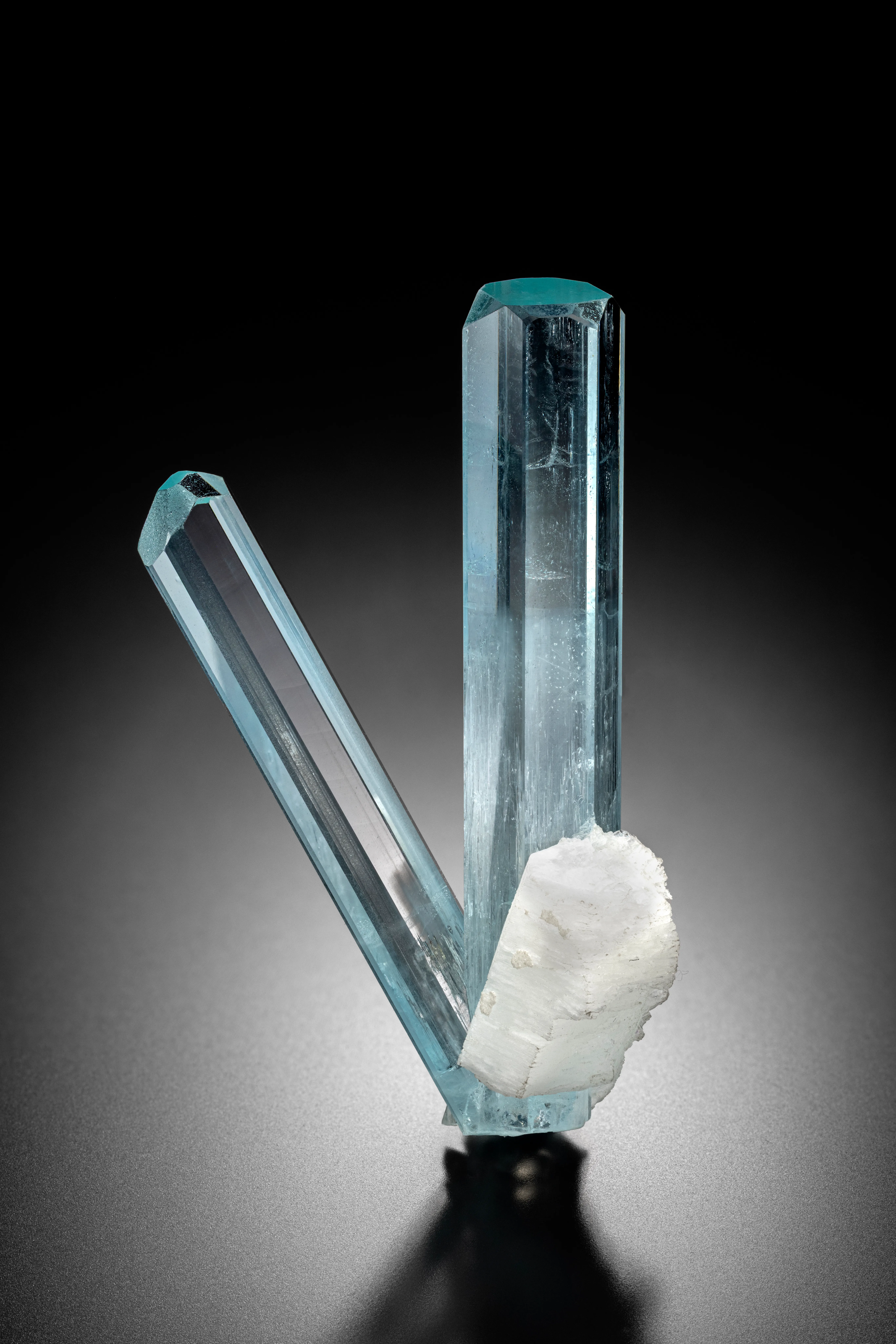 Aquamarine from Pakistan, Gilgit-Baltistan, Shigar District, Shigar Valley - image 1