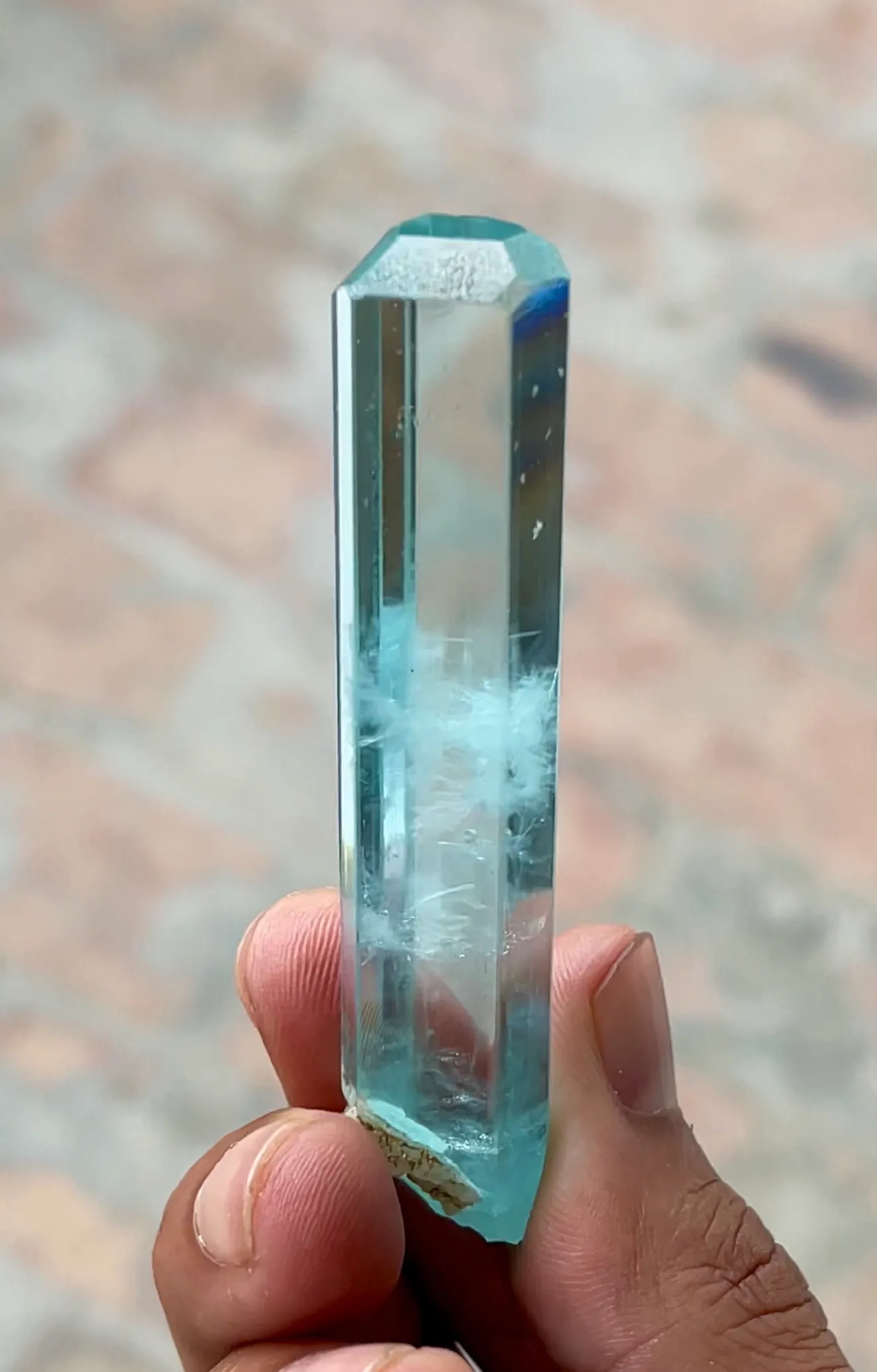 Aquamarine from Pakistan, Gilgit-Baltistan, Shigar District, Shigar Valley - image 8
