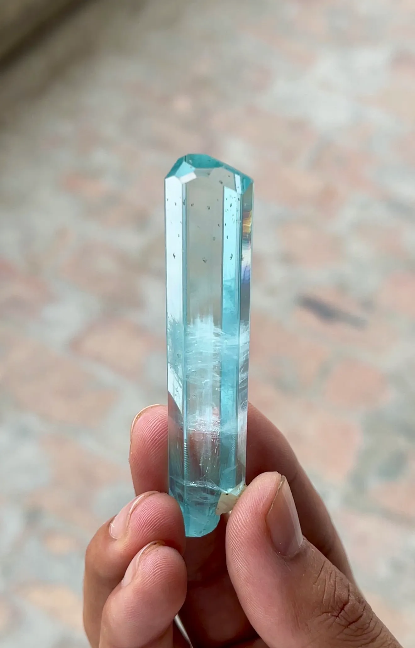 Aquamarine from Pakistan, Gilgit-Baltistan, Shigar District, Shigar Valley - image 2