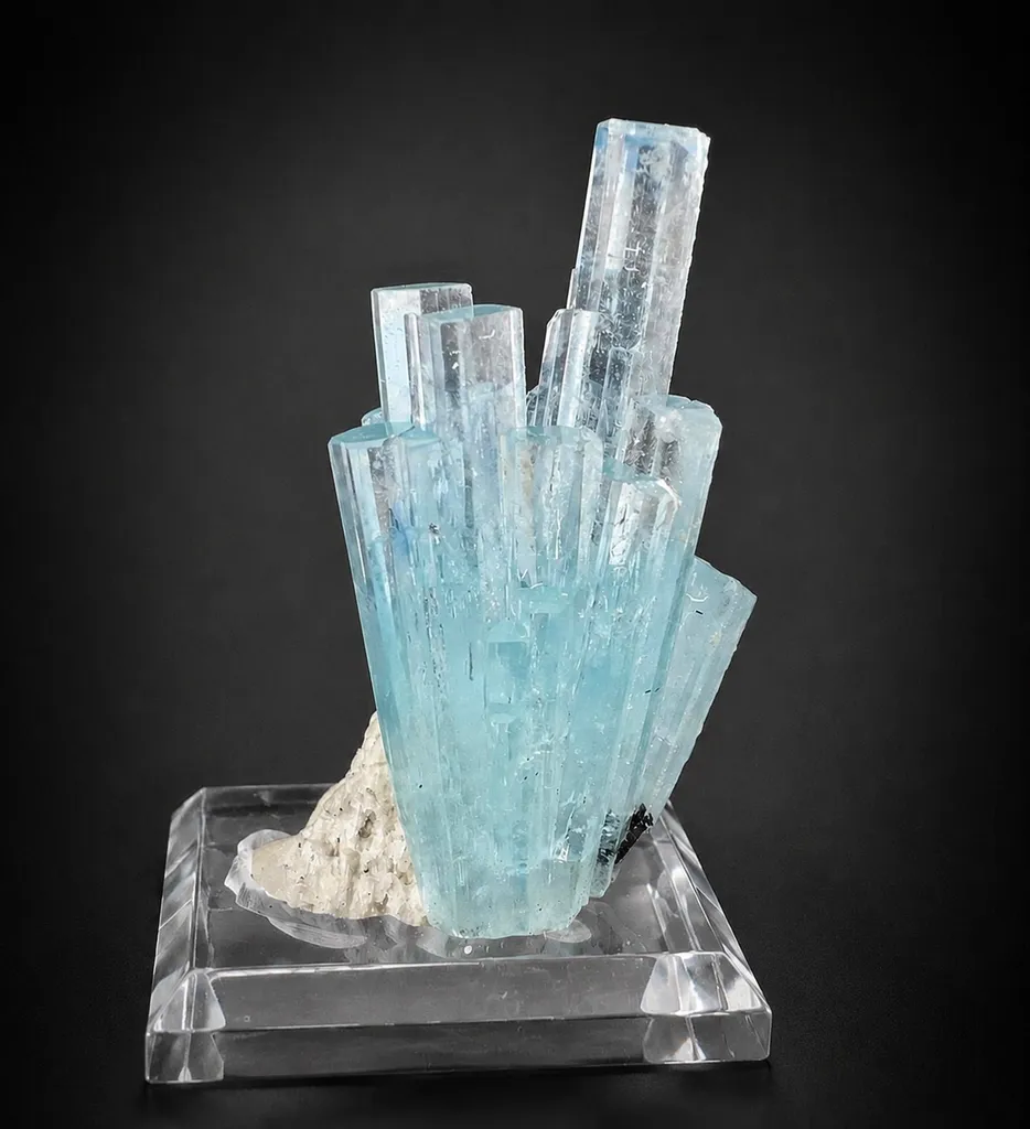 Aquamarine from Pakistan, Gilgit-Baltistan, Shigar District, Shigar Valley - image 7