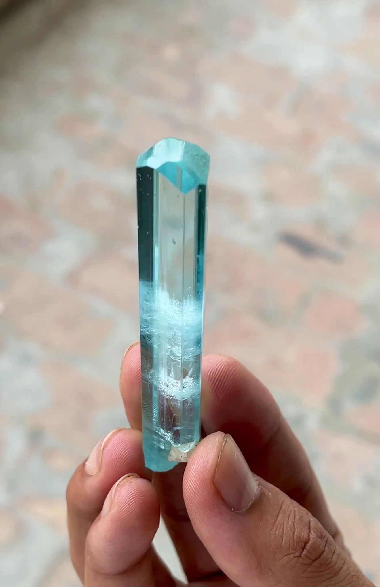 Aquamarine from Pakistan, Gilgit-Baltistan, Shigar District, Shigar Valley - image 6
