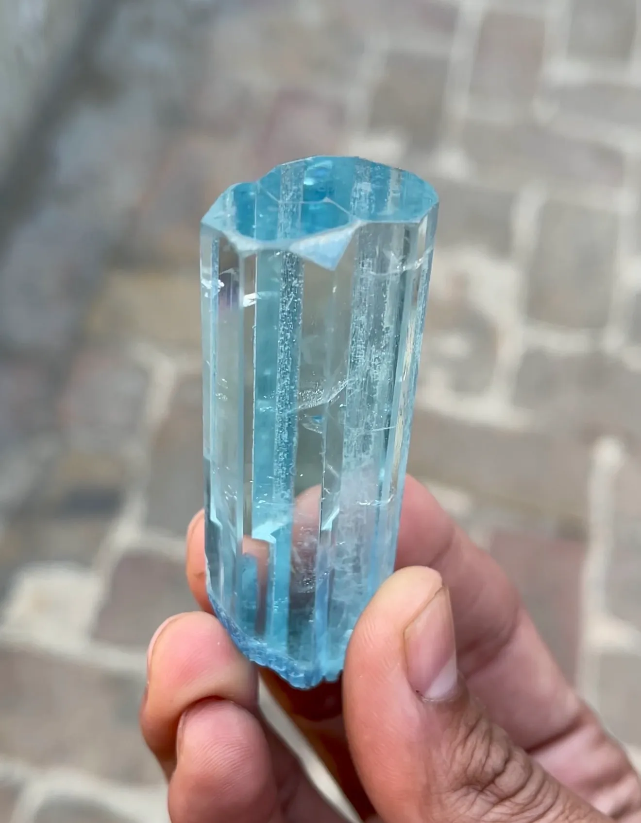 Aquamarine from Pakistan, Gilgit-Baltistan, Shigar District, Shigar Valley - image 4